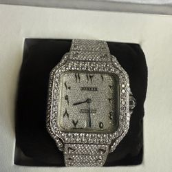 Moissanite Cartier Watch