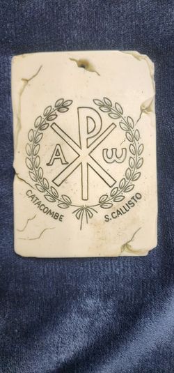 Catacombe Di San Callisto Rome Plaque