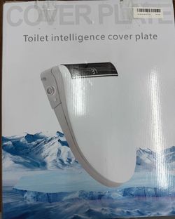 ZingPOP Smart Bidet Toilet Seat Heated Water Dryer Radar Sensor LED White