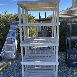 Sterilite Plastic shelves $30 Each 