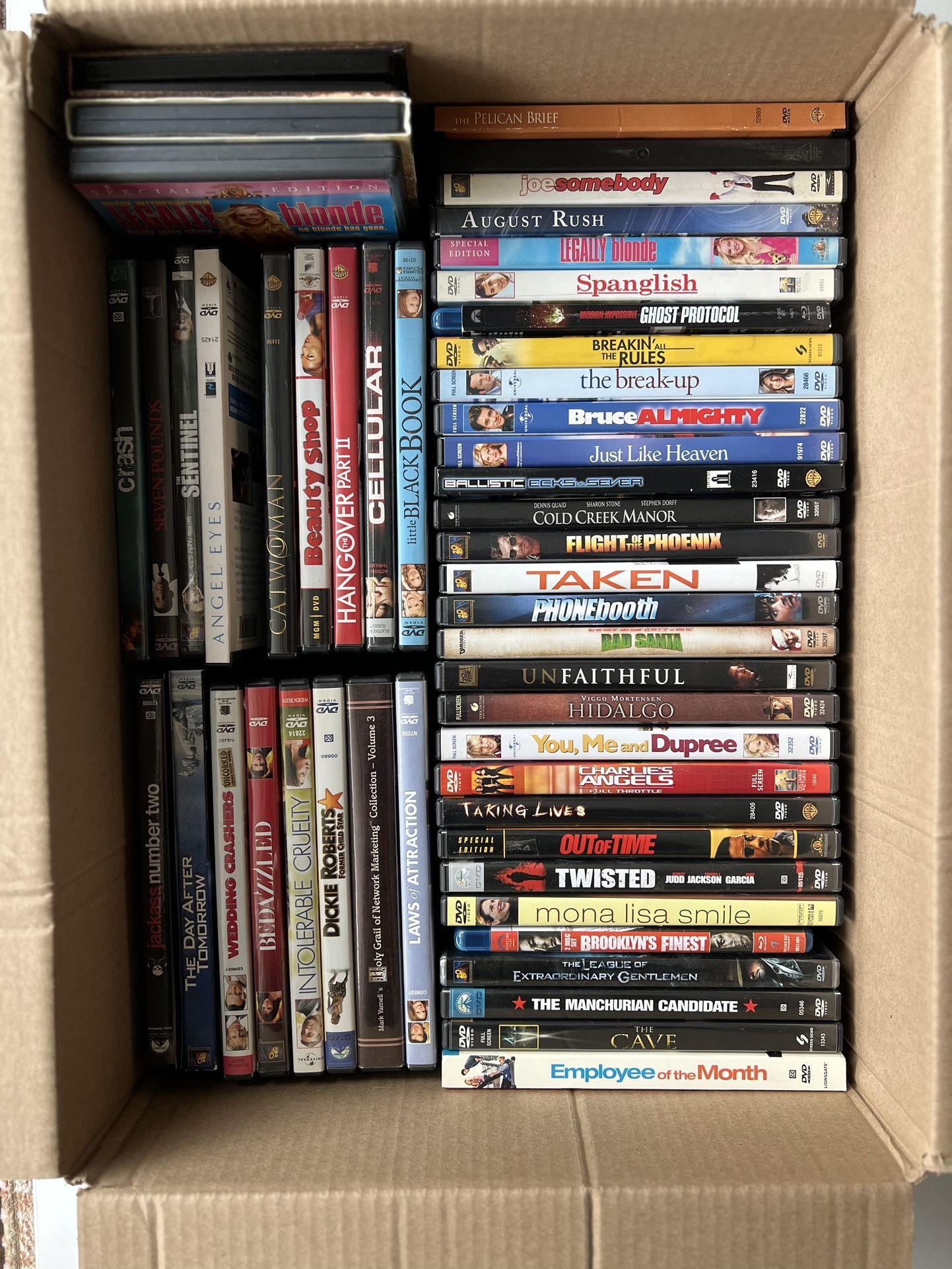 Lot Of DVDs over 150! Variety Of New/Sealed, Used, and Disney/Kids)