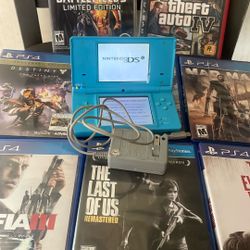 Nintendo Ds With Playsation Games 