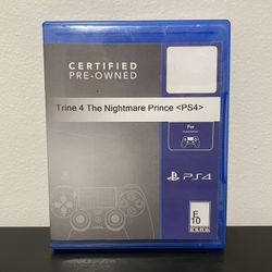 Trine 4 The Nightmare Prince PS4 PlayStation 4 Video Game 2019