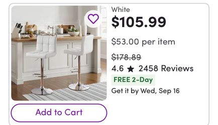 White leather chairs