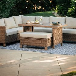 Outdoor Patio Set With Cushions And Cover NEW 