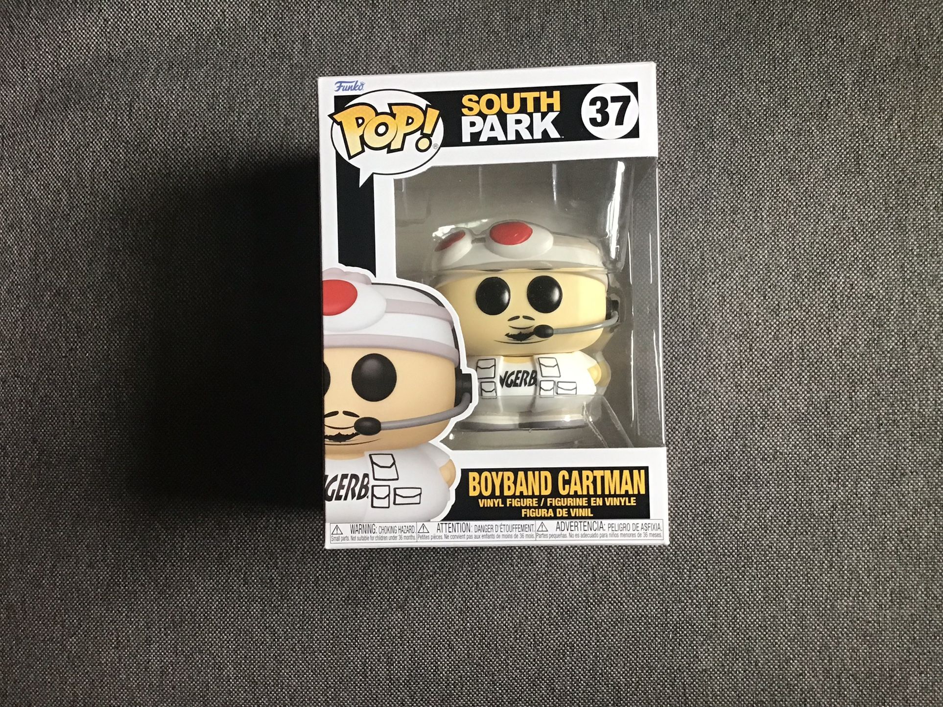 Funko Pop South Park Boyband Cartman with/Pop Protector