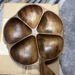 Wood Tray/ Monkey POD