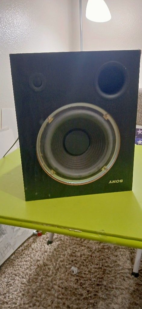 Sony Sub Woofer Pretty Loud Heavy Bass See Description Below