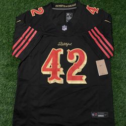 San Francisco 49ers Ronnie Lott Rivalries Collection Jersey Men’s Medium