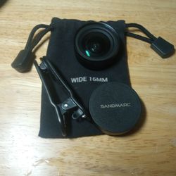 Sandmarc 16mm Wide Angle Phone Camera Clamp Lens