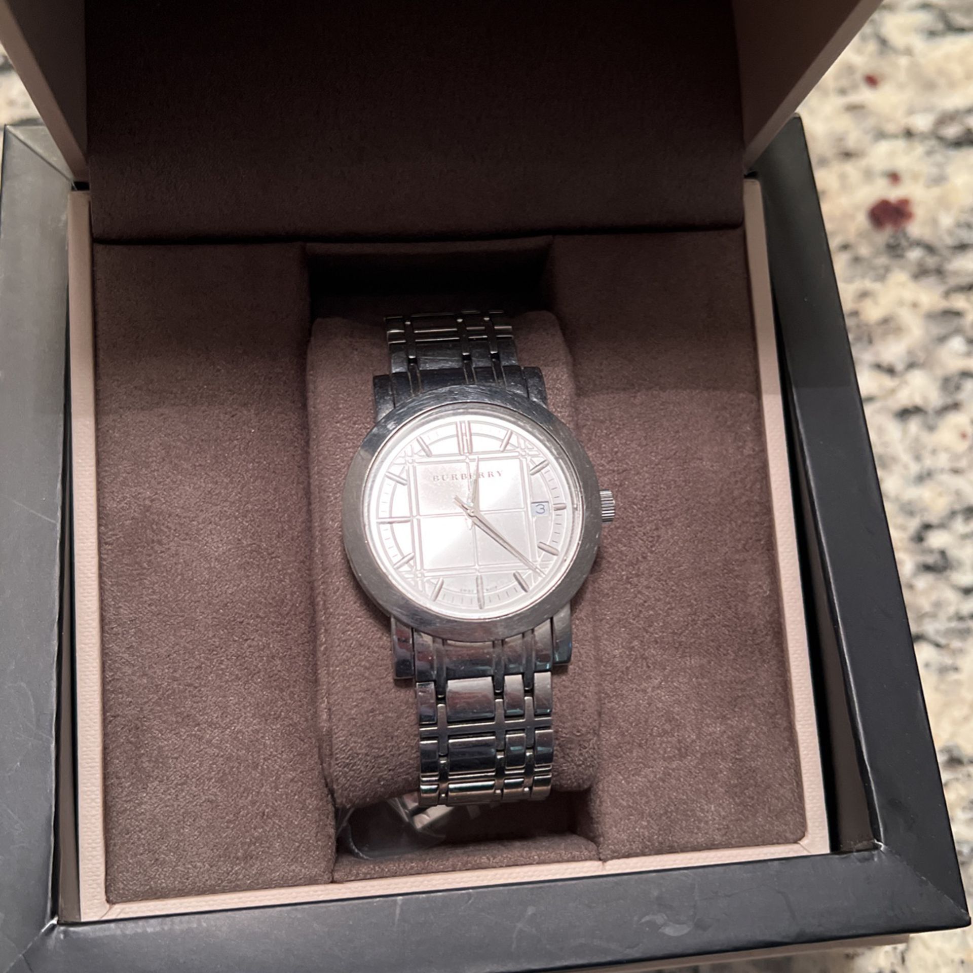 Burberry Mens Watch - Used Needs Battery
