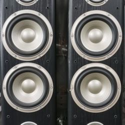JBL Studio L890 - Speaker - 125 Watt - 4-Way - Black