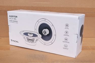 Focal Car Speakers 6 1/2" 2-Way Coaxial System 120 Watts Auditor ACX 165 🚨 Payment Options Available 🚨 No Credit Needed 🚨