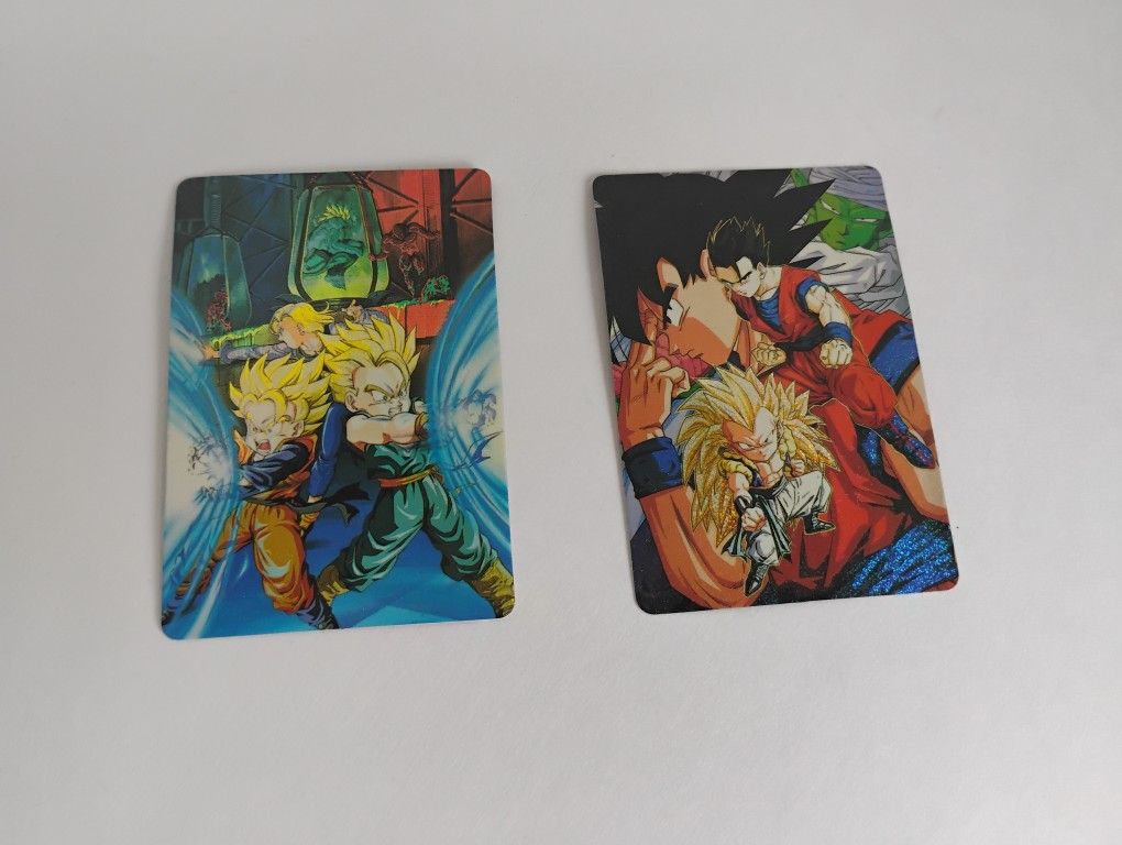 Dragon Ball Z Collector Decal Cards