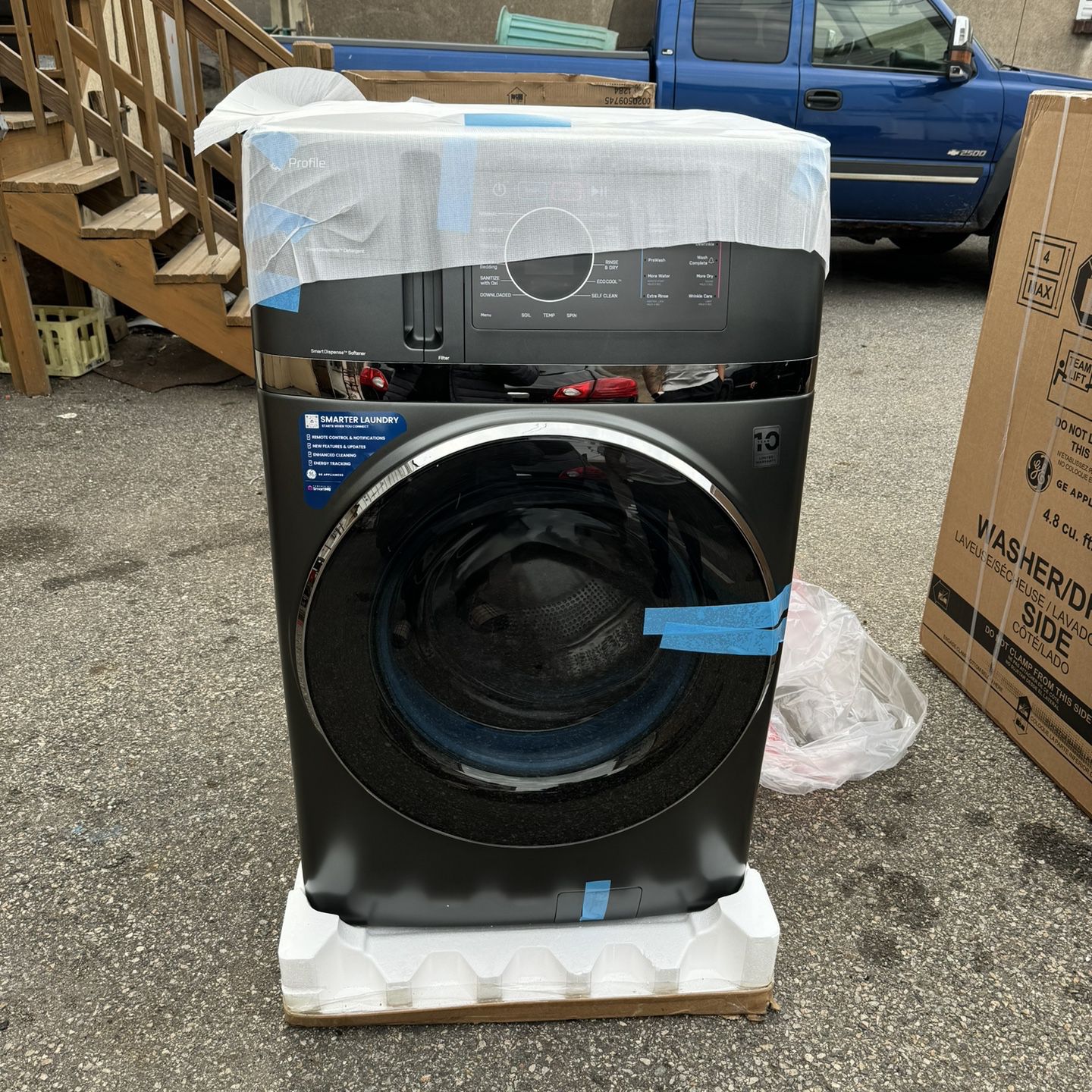 GE Profile Washer And Dryer Combo 