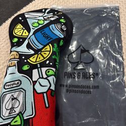 Pins and Aces Driver Head Cover