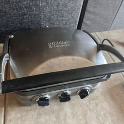 Cuisinart Griddler 5-in-1 indoor grill and panini press includes removable cooking plates- untested