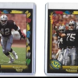 Ronnie Lott Howie Long Raiders