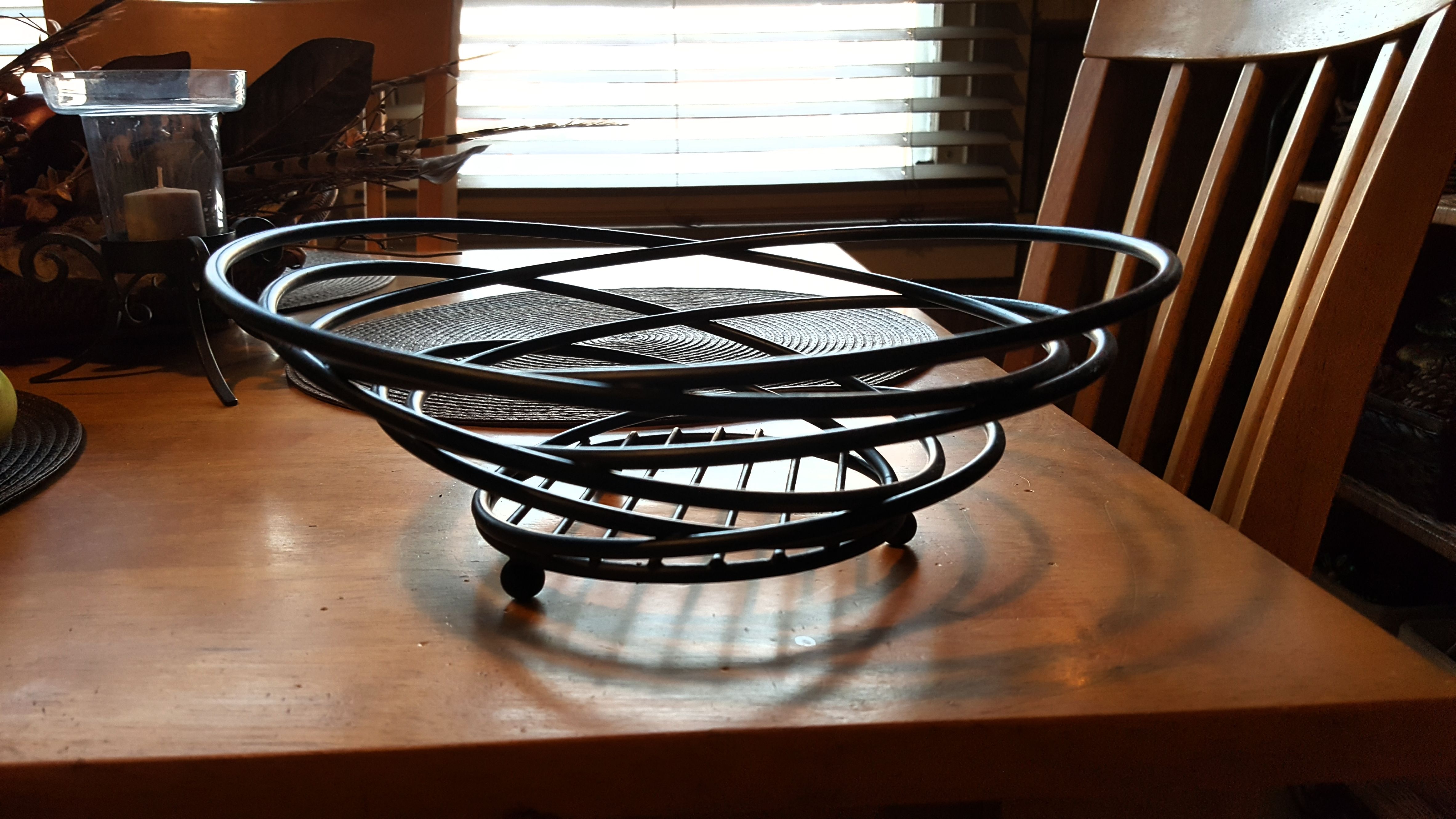 Wrought Iron Fruit Basket