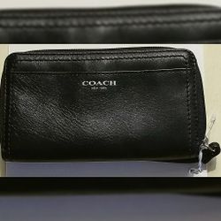  New Coach Leather Wallet 