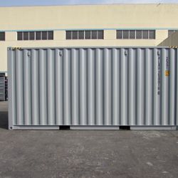 NEW 20ft Gray One Trip Shipping Containers For Sale