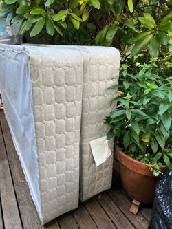 Box spring for king or 2 twins