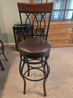 3 swivel chairs