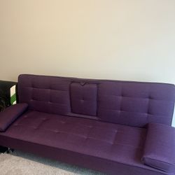 Purple Futon Bed 