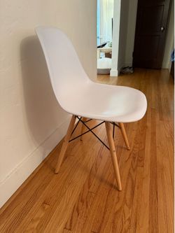 White Modern Dining Chairs (Set of 6)