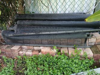 Pool safety fence