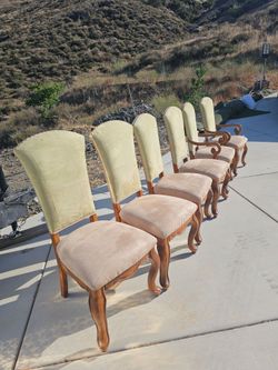 Will Take Best Offers Not Free Solid Wood Dining Room chair set Of 6