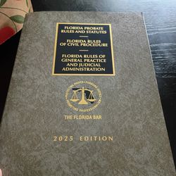 Florida Bar 2025 Edition Book New