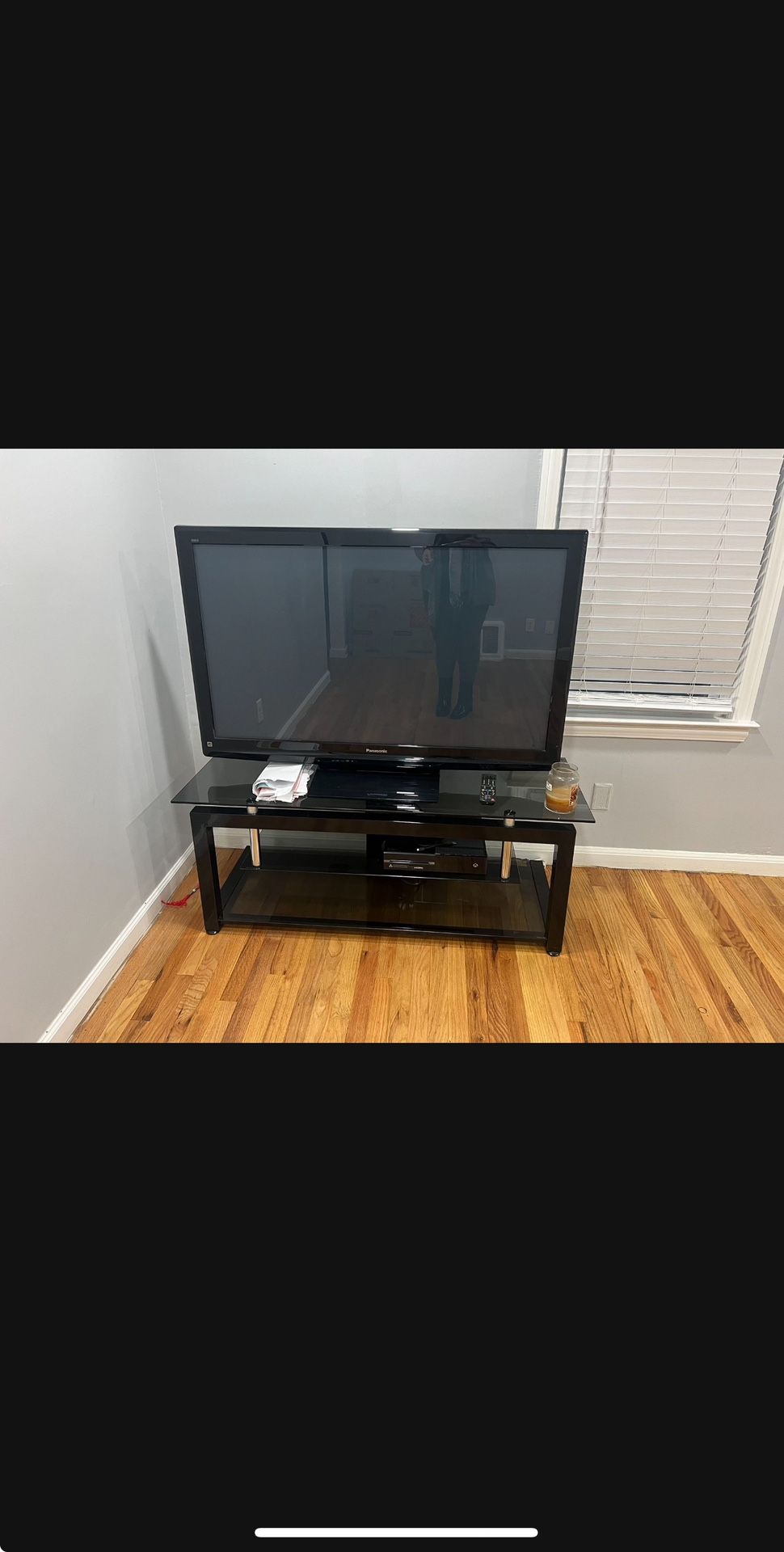 Glass Table Only!!! Tv Sold