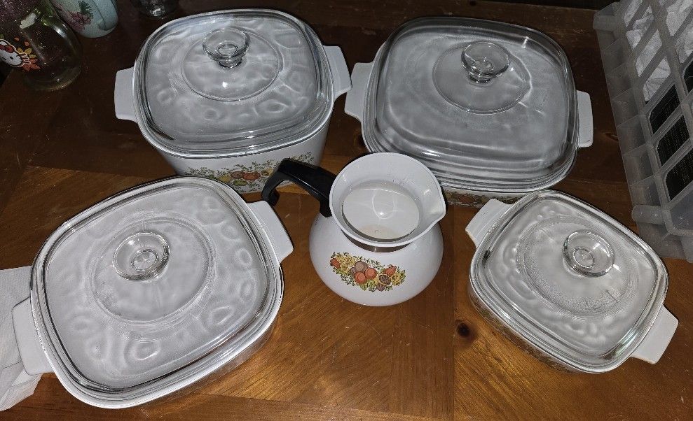 Corning Ware 1970 "Spice Of Life"