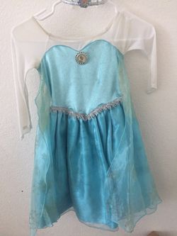 Beautiful costume dress Elsa