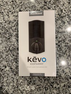 Brand New/ Never used - Kevo Convert Venetian Bronze-Cylinder No Keypad