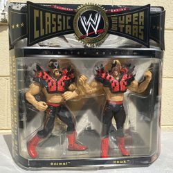 WWF Classic Superstars : The Road Warriors “ The Legion Of Doom “ Action Figures 