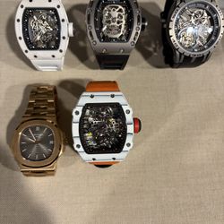 Luxury Watches. Rare collection! Top of the line. Deal of a lifetime!