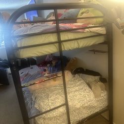 Metal Twin Bunk Bed