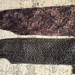 Women’s Pants Jeans Leather Size Large 