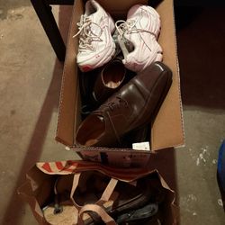 2 Boxes Of Womens Shoes 