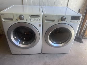 Washer And Electric Dryer