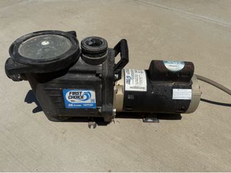 Pool pump.