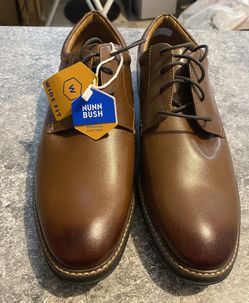 Nunn Bush leather shoes, size 11, Comfortable gell insole, New !!
