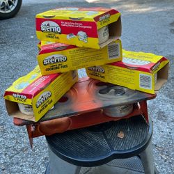 Campers Stiovetop  with Sterno 