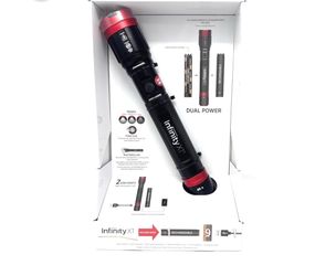 Infinity X1 5000 Lumen Flashlight - Dual Power (Rechargeable & AA)