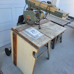 Radial Arm Saw, vintage