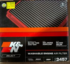 Washable Engine Air Filter SA2457