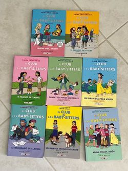 7 Spanish Babysitters Club Books - 7 libros del club de las baby sitters