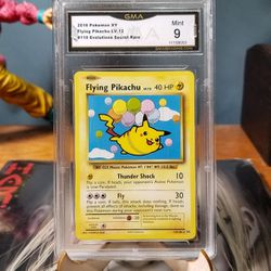 Flying Pikachu Evolutions Secret Rare!